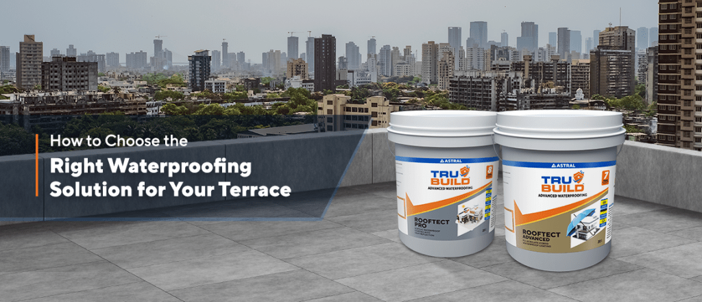 Selecting the Right Waterproofing for Roof by Astral Trubuild