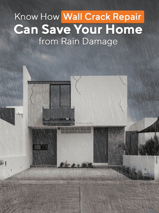 Know How Wall Crack Repair Can Save Your Home From Rain Damage