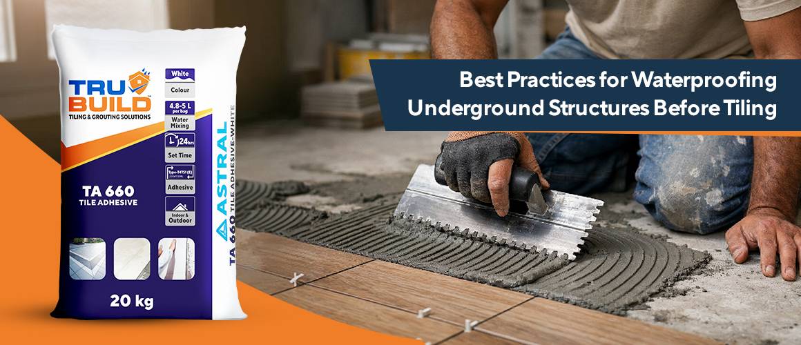 How to waterproof underground structures using right method?