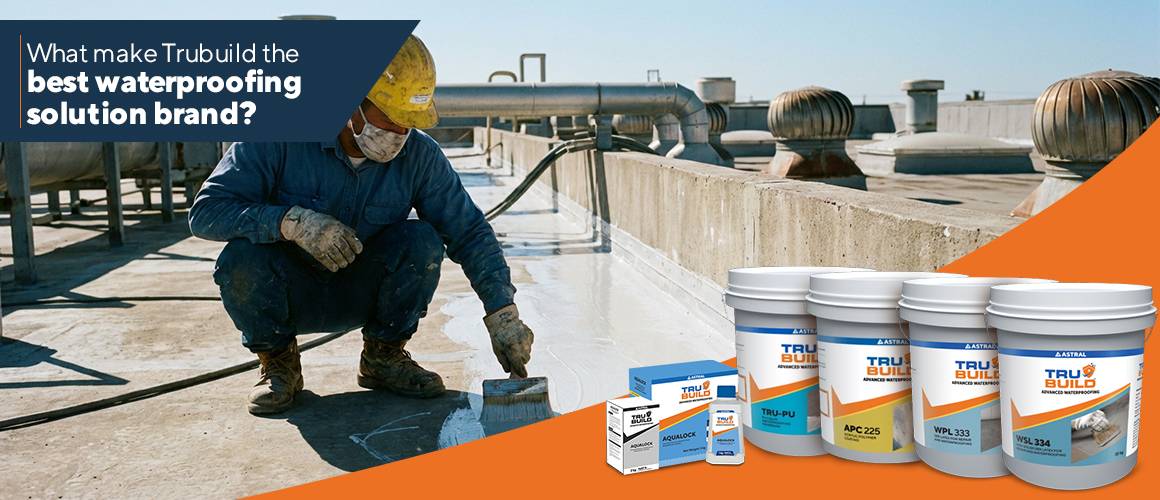 What Makes Trubuild the Best Waterproofing Solution Brand?